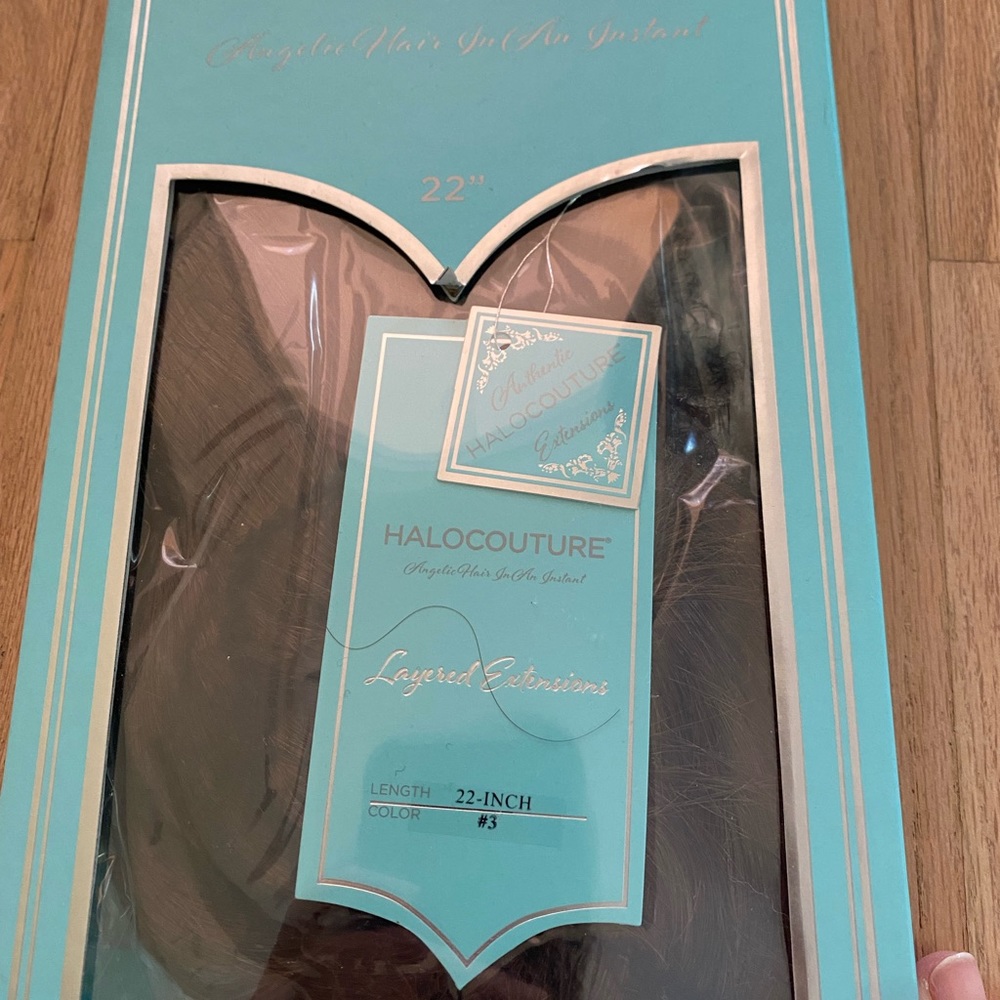 HALO COUTURE hair extensions 22 inch BRAND NEW #3